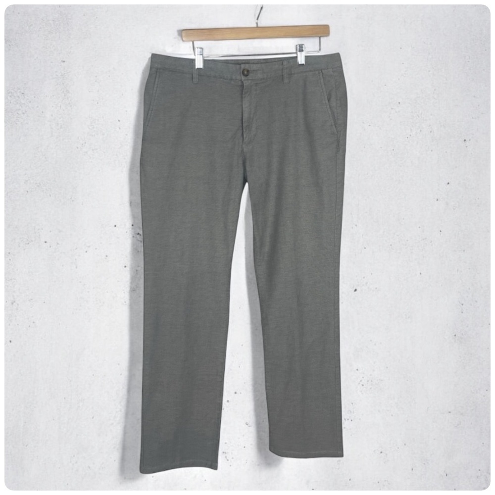 Bonobos Slim Fit Men's Light Gray Chinos 35/32